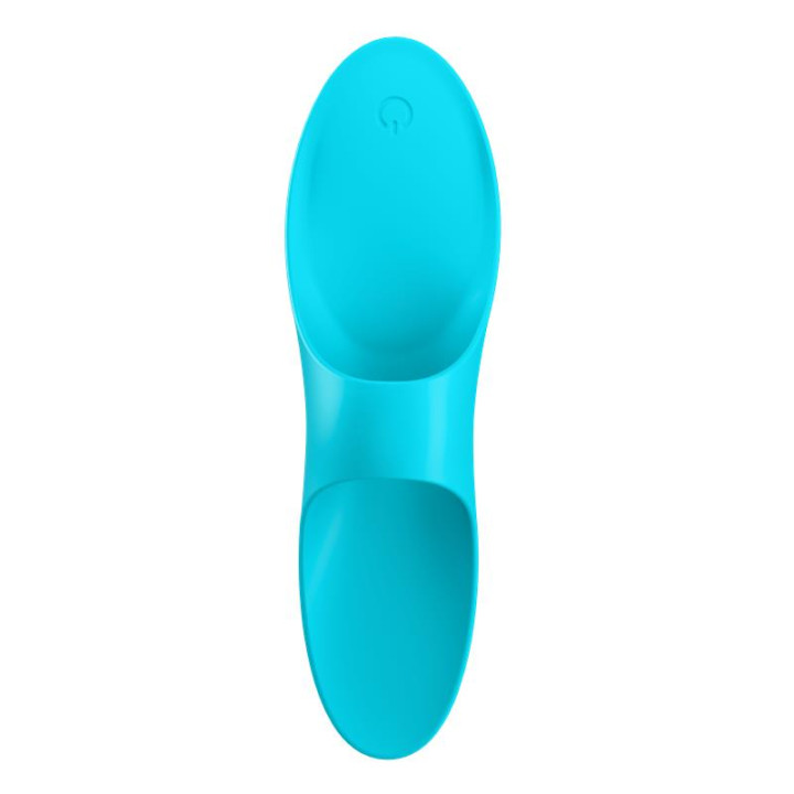 Teaser Vibrador para el Dedo Light Blue de Satisfyer | VibraZon