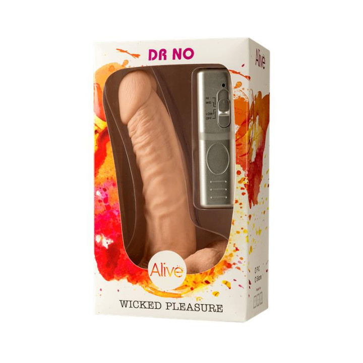 Dildo con Vibración Dr No de Alive | VibraZon
