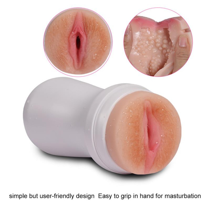 Masturbador Vagina 17.5 cm x 7.3 cm de Shequ | VibraZon