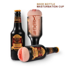 Masturbador Nelly Botella Cerveza de Shequ | VibraZon