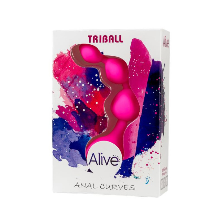 Cadena Anal Triball Rosa de Alive | VibraZon