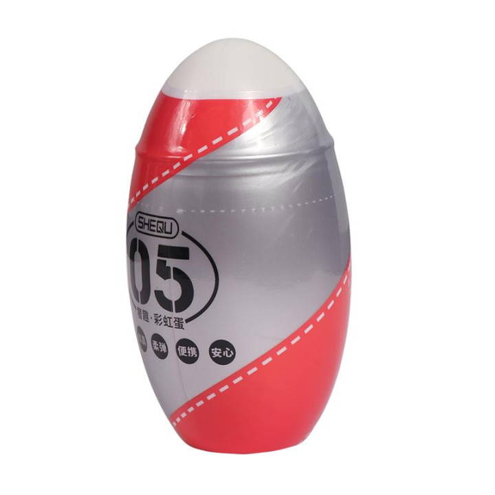 Masturbador Rainbow Rojo de Shequ | VibraZon