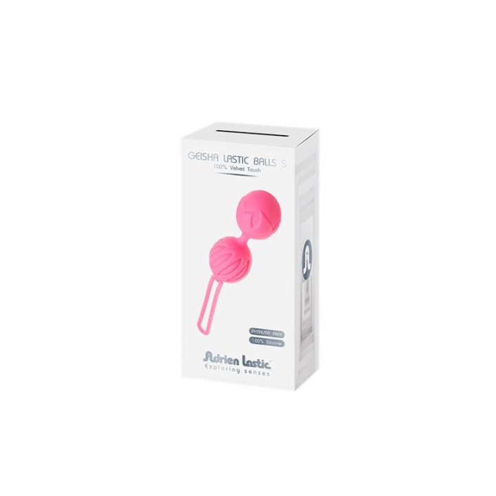 Bolas Geisha Lastic Ball Talla S Rosa de Adrien Lastic | VibraZon