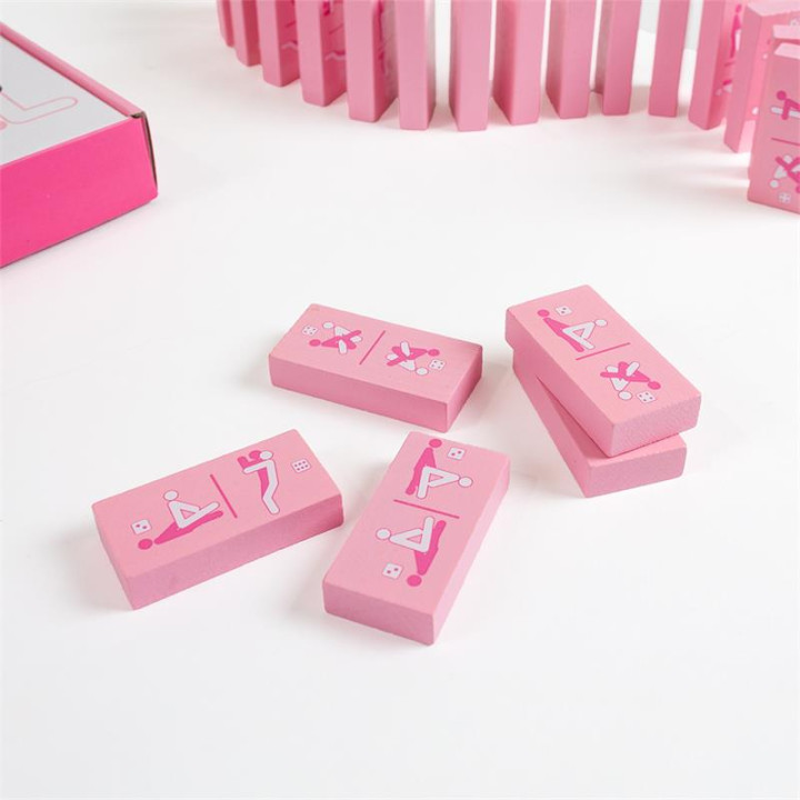 Juego de Madera Kinky Domino de Secret Play | VibraZon