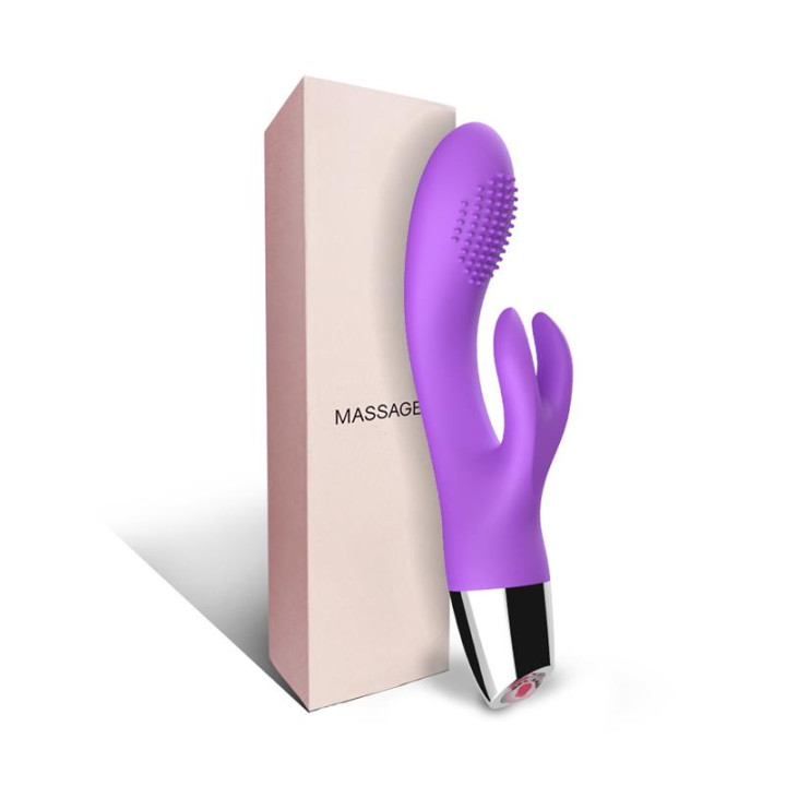 Vibrador Conejito Flexible Púrpura de Urban Sky | VibraZon