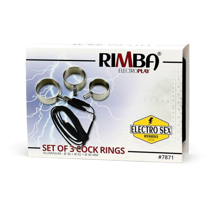 Set de Anillos para Pene de Electro Play | VibraZon