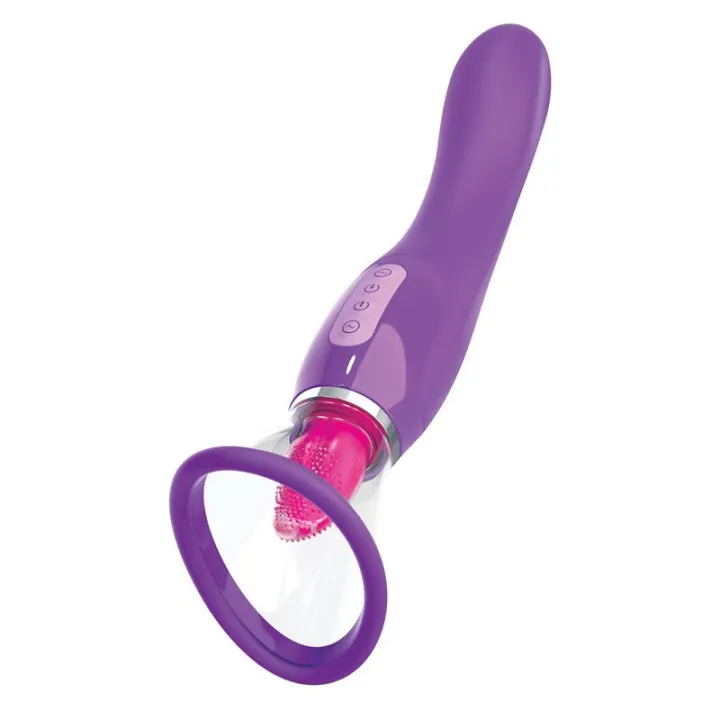 Her Ultimate Pleasure Estimulador de Clítoris y Vibrador de Fantasy For Her