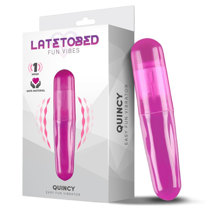 Quincy Bala Vibradora Easy Fun Púrpura de Latetobed | VibraZon