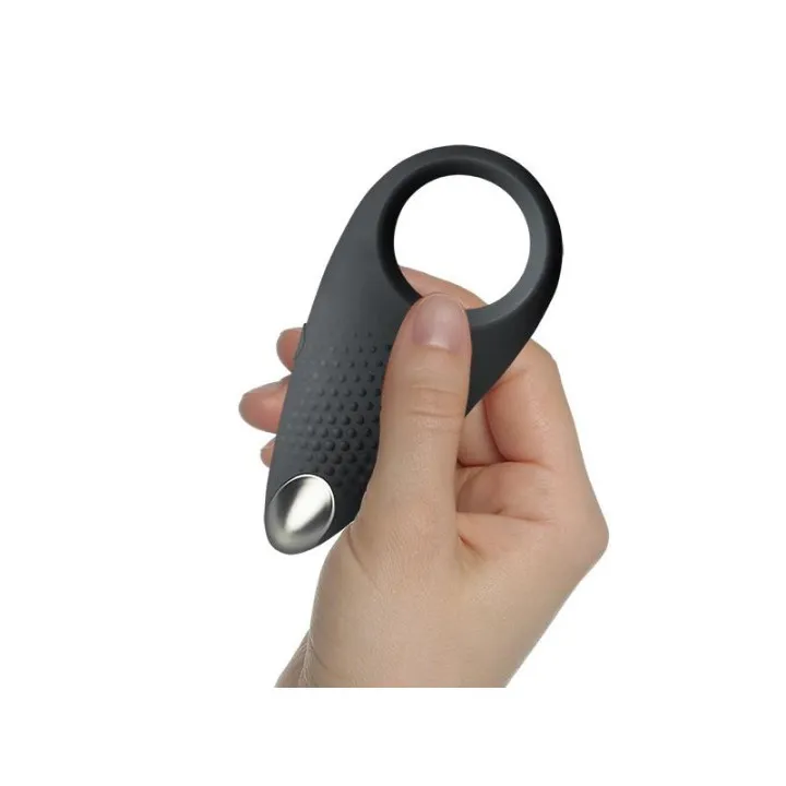 Empower Anillo Vibrador USB Negro de Rocksoff