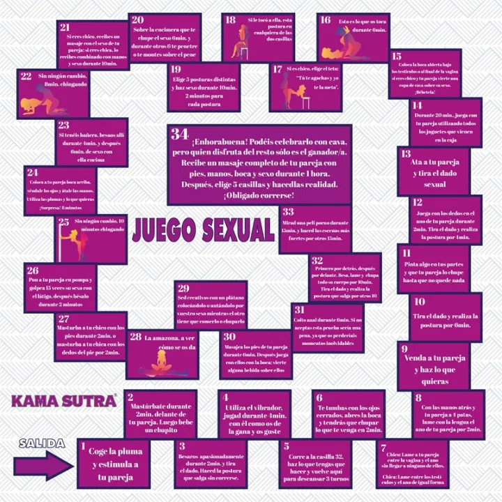 Juego de Mesa Sexual de Diverty Sex