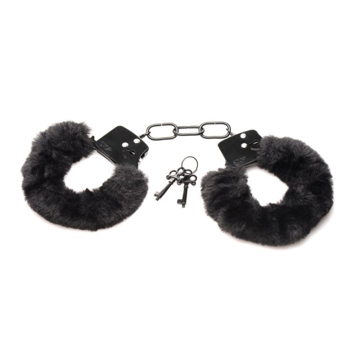 Esposas con Pelo Negro de Master Series | VibraZon