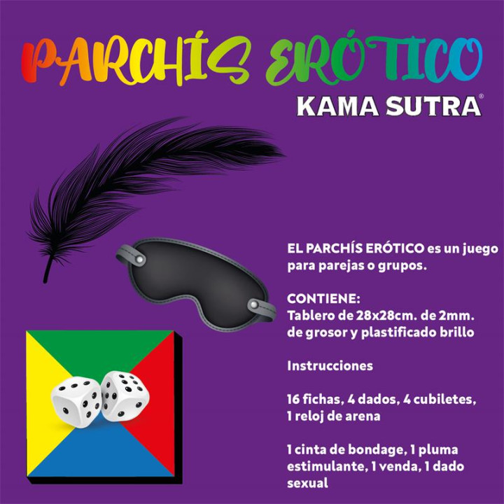 Juego de Mesa Parchís Erótico de Diverty Sex | VibraZon