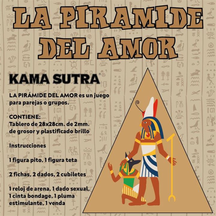 Juego de Mesa la Pirámide del Amor de Diverty Sex | VibraZon