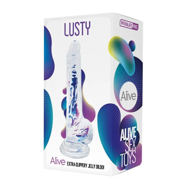 Dildo Jelly Lusty 18 cm de Alive