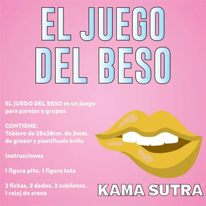 Juego Del Beso Erótico de Diverty Sex