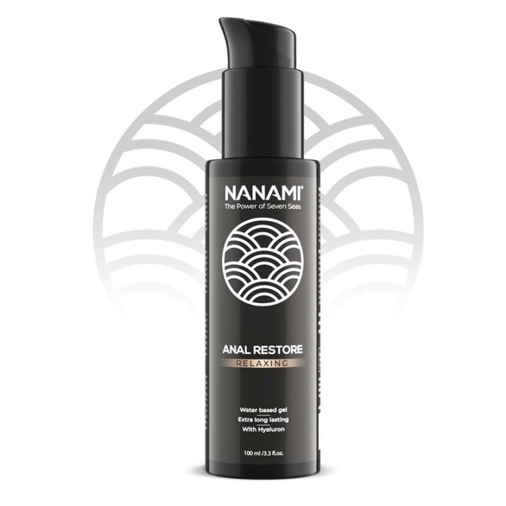 Gel Lubricante Anal a Base de Agua Anal Restore 100 ml de Nanami | VibraZon