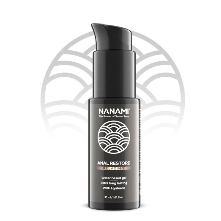 Gel Lubricante Anal a Base de Agua Anal Restore 30 ml de Nanami | VibraZon