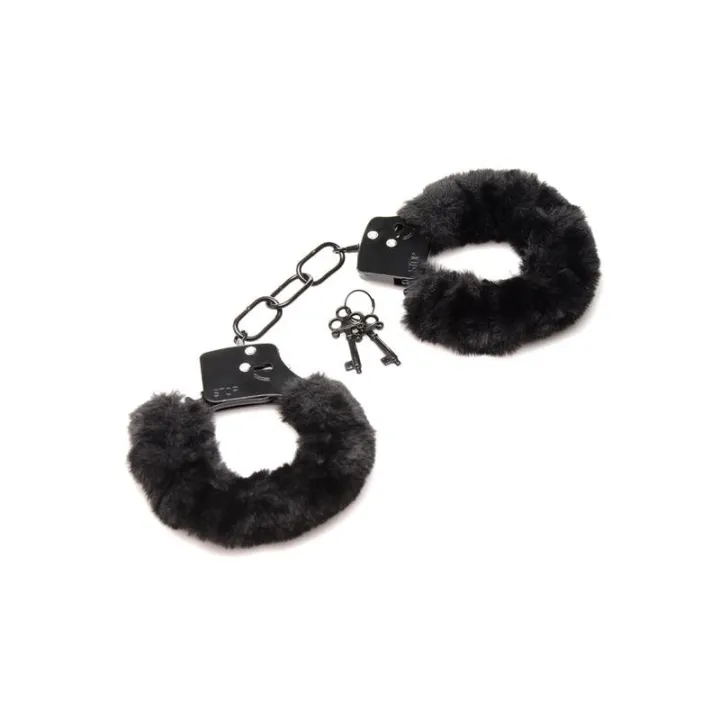 Esposas con Pelo Negro de Master Series