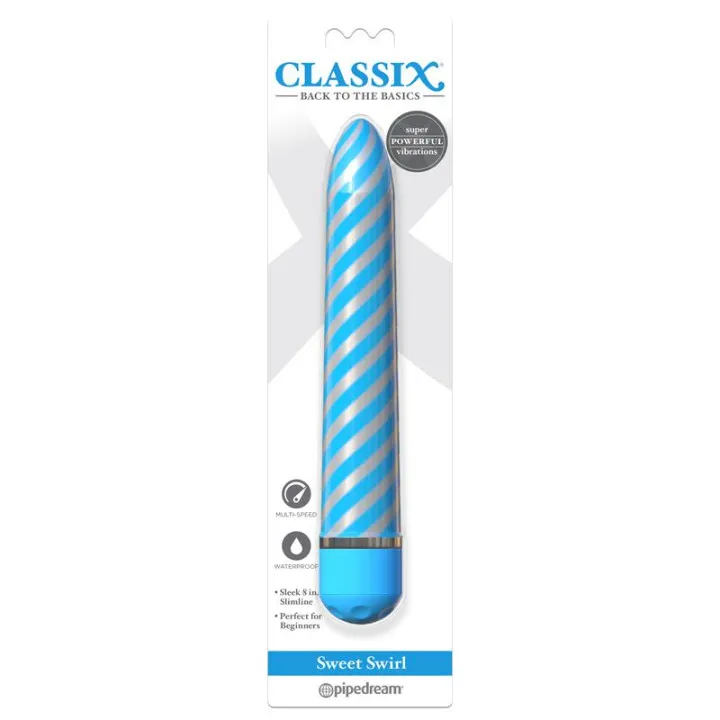Vibrador Sweet Swirl Azul de Classix
