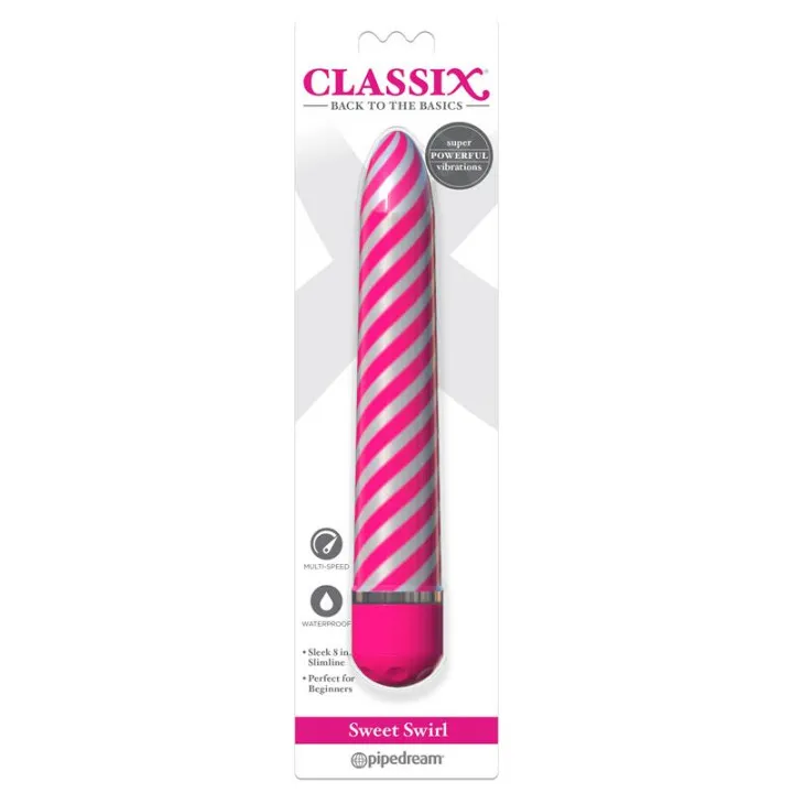 Vibrador Sweet Swirl Rosa de Classix