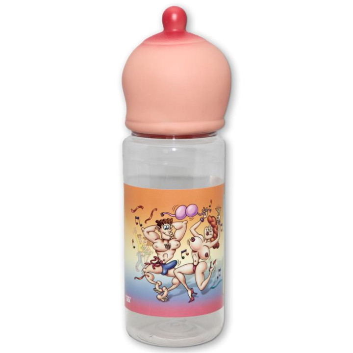 Biberón en Forma de Teta Mediano 750 ml de Diverty Sex | VibraZon