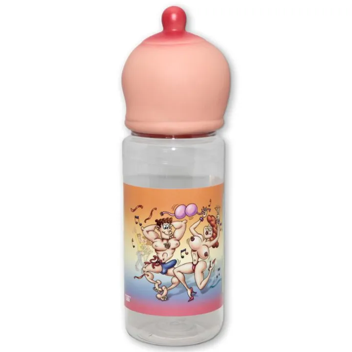 Biberón en Forma de Teta Mediano 750 ml de Diverty Sex