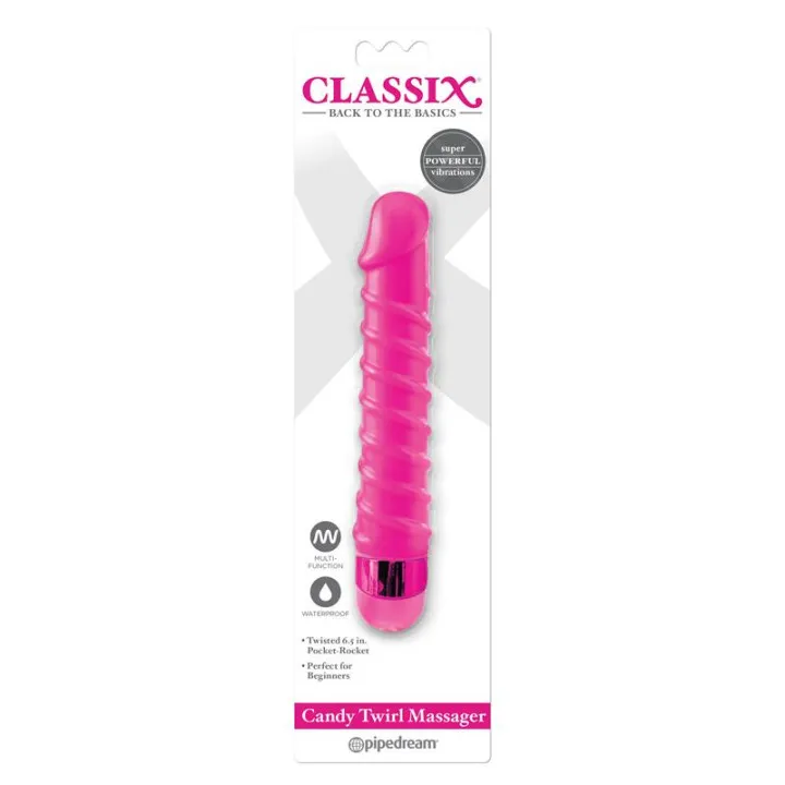 Masajeador Candy Twirl de Classix