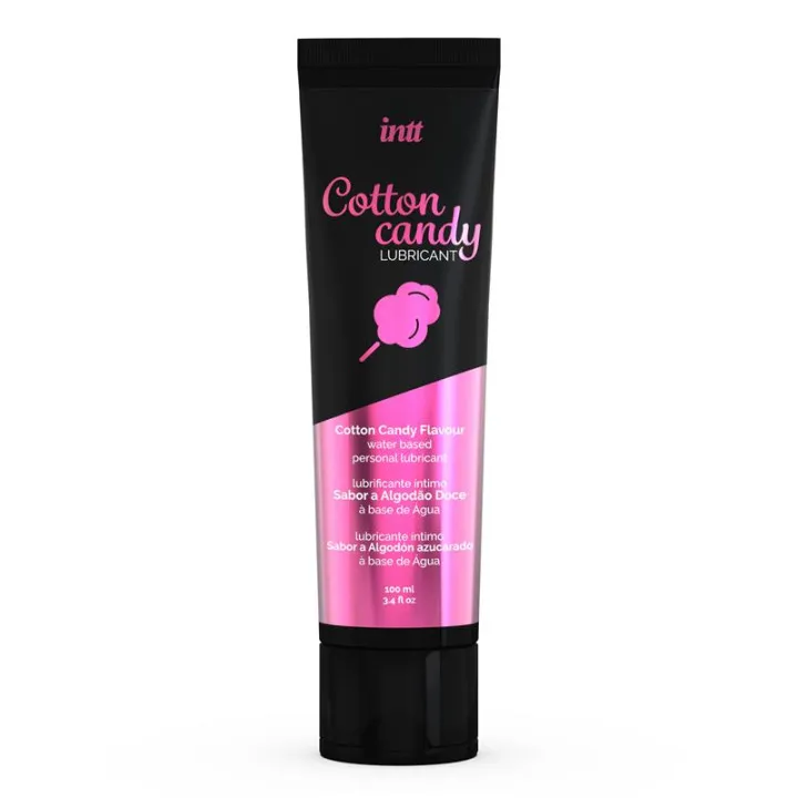 Lubricante Base de Agua Algodon de Azucar 100 ml de Intt