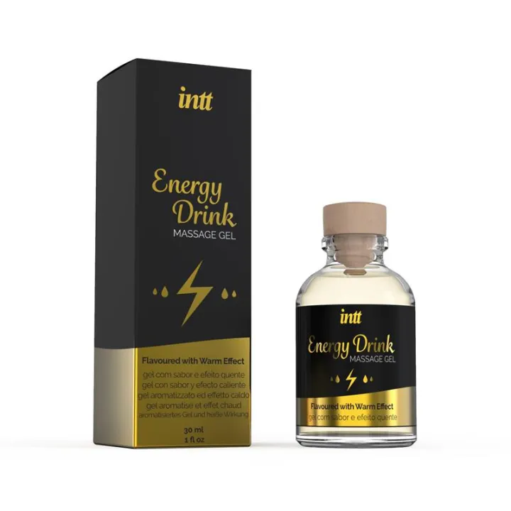 Gel de Masage Energy Drink 30 ml de Intt