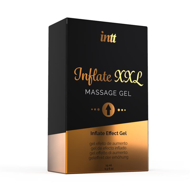 Gel Potenciador de la Ereccion Inflate XXL 15 ml de Intt | VibraZon