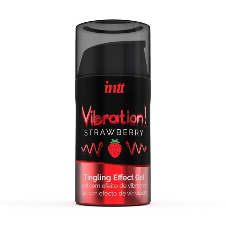 Vibrador Liquido Efecto Calor Aroma Fresa 15 ml de Intt | VibraZon