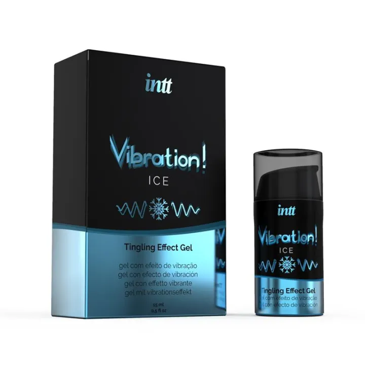 Vibrador Liquido Efecto Frio Vibration Ice 15 ml de Intt