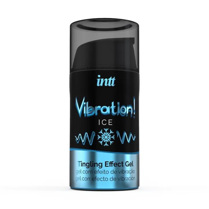 Vibrador Liquido Efecto Frio Vibration Ice 15 ml de Intt