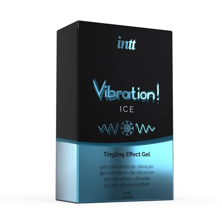 Vibrador Liquido Efecto Frio Vibration Ice 15 ml de Intt