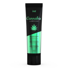 Lubricante a Base de Agua Sabor Cannabis 100 ml de Intt | VibraZon