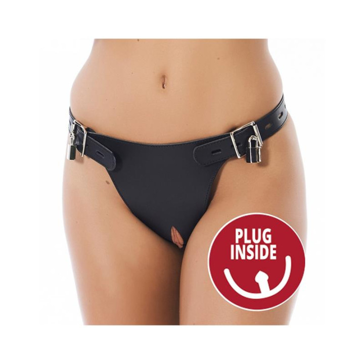 Arnés de Castidad con Plug Anal de Bondage Play | VibraZon