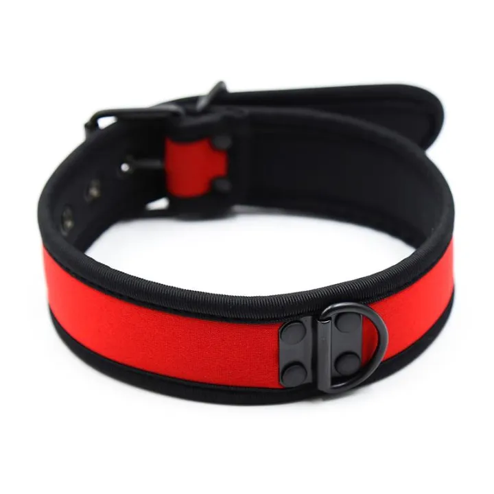 Collar de Neopreno Ajustable Rojo de A-Gusto