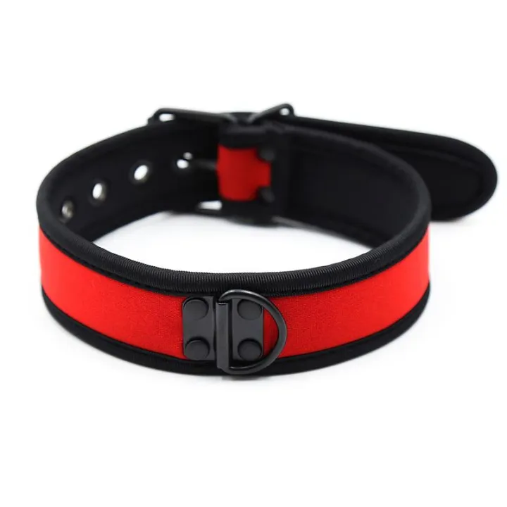 Collar de Neopreno Ajustable Rojo de A-Gusto