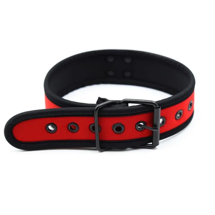 Collar de Neopreno Ajustable Rojo de A-Gusto