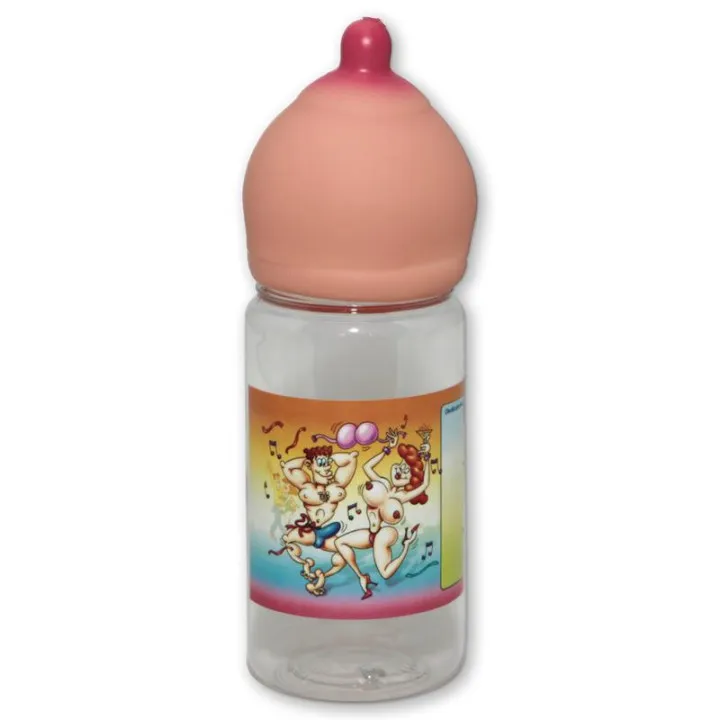Biberón en Forma de Teta Pequeño 360 ml de Diverty Sex