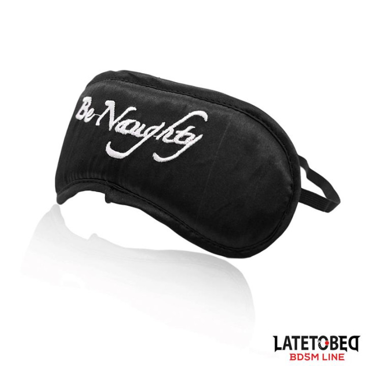 Antifaz de Satén - Be Naughty de Latetobed Bdsm Line | VibraZon