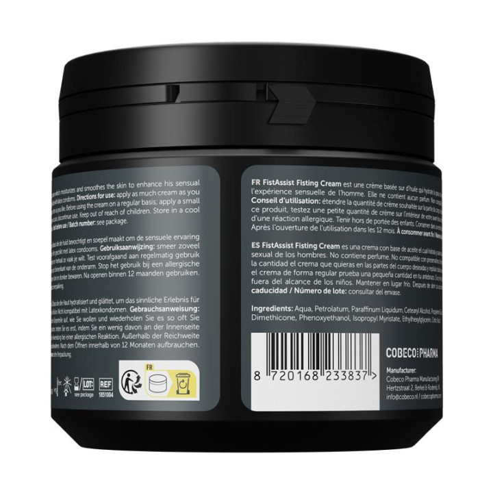 Fist Assist Fisting Cream 500 ml de Cobeco Pharma | VibraZon
