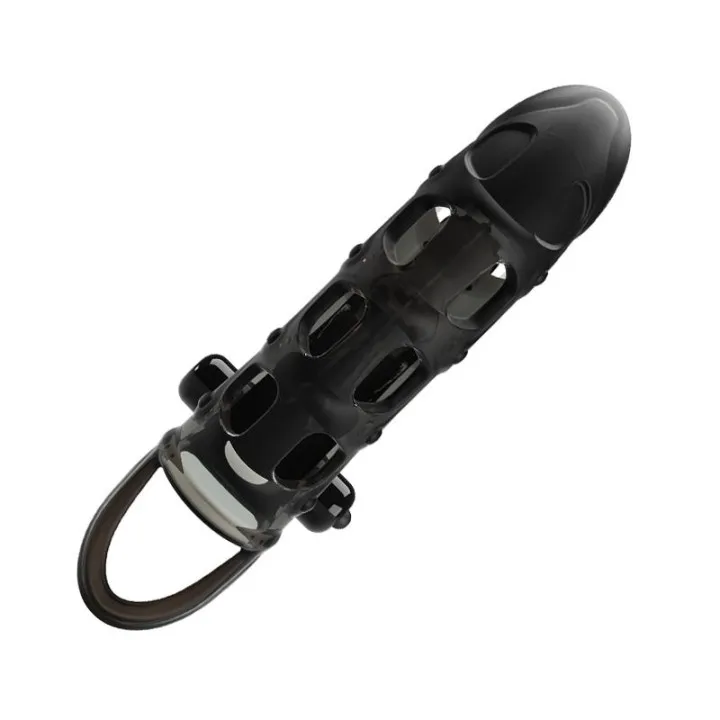 Cuper Funda para el Pene con Vibración +4 cm de Prettylove