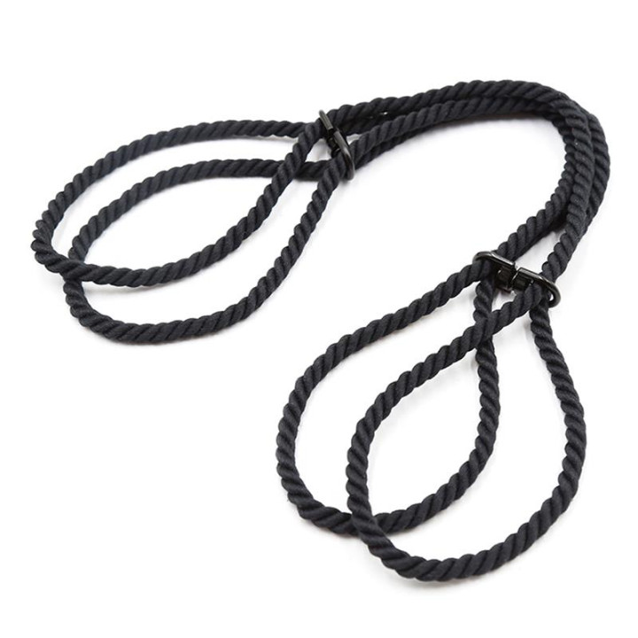 Esposas de Cuerda para Principiantes Ajustables de Latetobed Bdsm Line | VibraZon