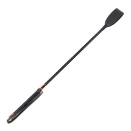 Fusta de Metal Negro y Dorado de Latetobed Bdsm Line | VibraZon