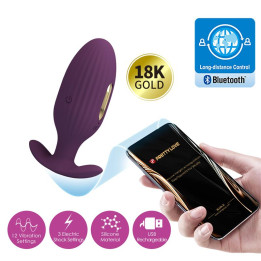 Jefferson Plug Anal con Vibración y Electroshock con APP de Prettylove | VibraZon