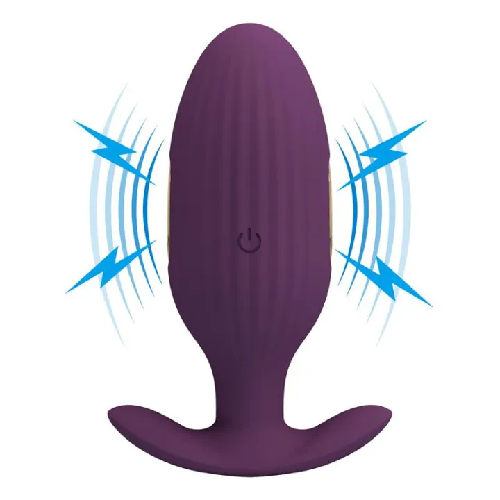 Jefferson Plug Anal con Vibración y Electroshock con APP de Prettylove