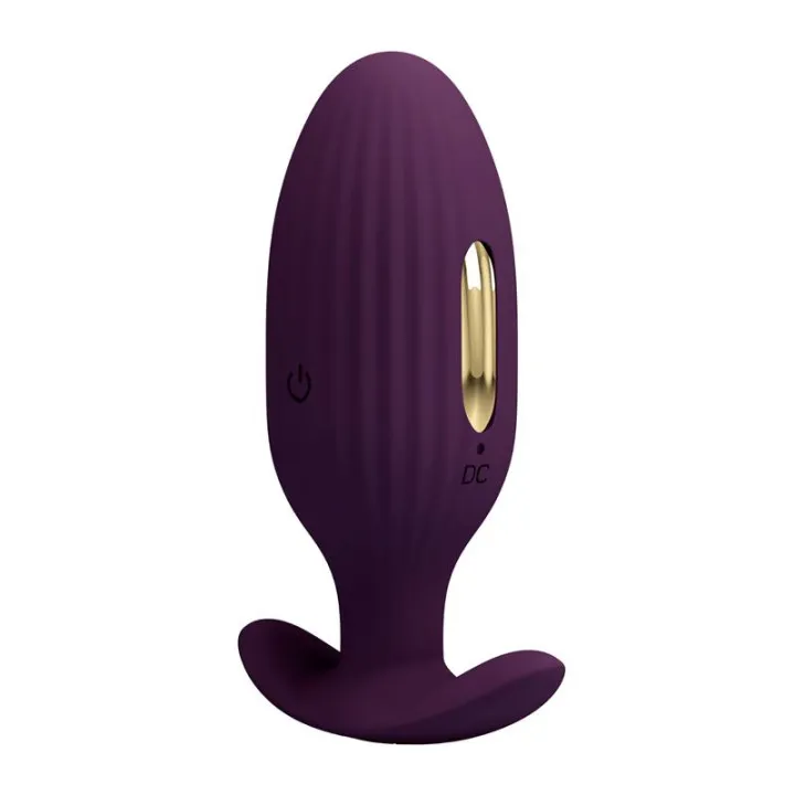 Jefferson Plug Anal con Vibración y Electroshock con APP de Prettylove