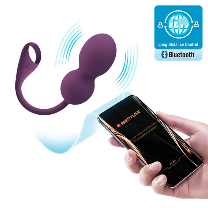 Elvira Bolas Kegel con vibración y APP de Prettylove