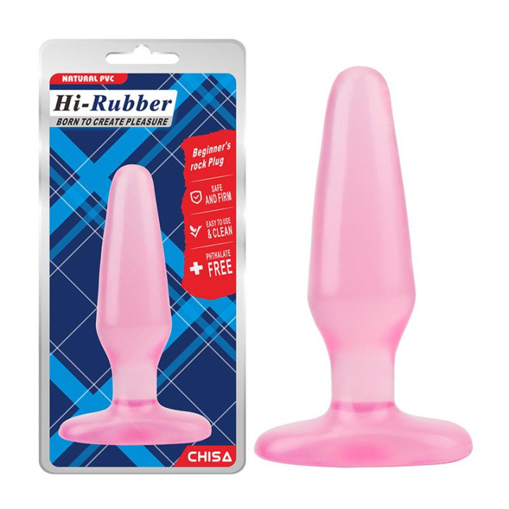 Beginners Rock Plug Anal Rosa de Chisa | VibraZon